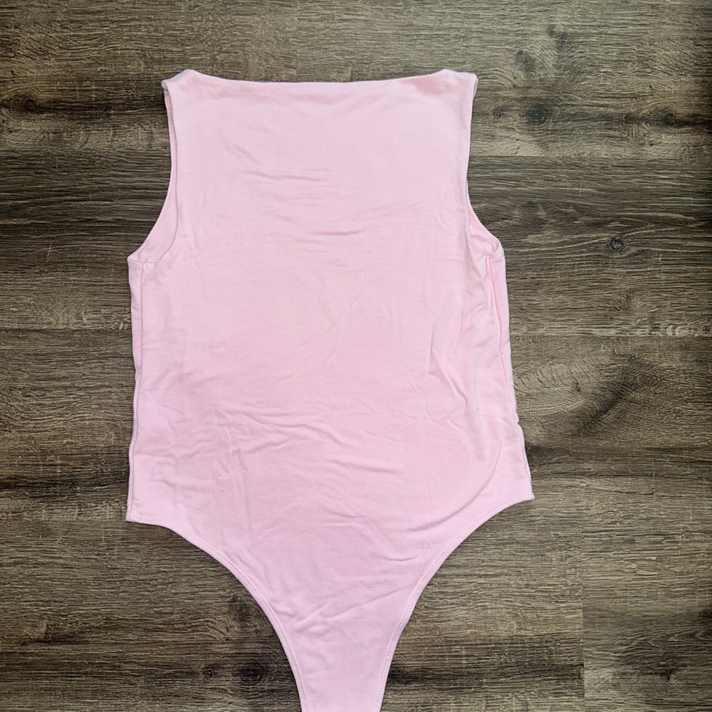 A New Day Pink Sleeveless Bodysuit